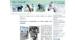 Desktop Screenshot of blog.clic-cheval.com